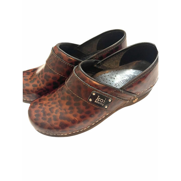 SANITA LEOPARD SPOTTED CLOG - Picture 4 of 8